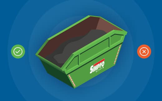 Dos and don'ts when filling up your skip for this year